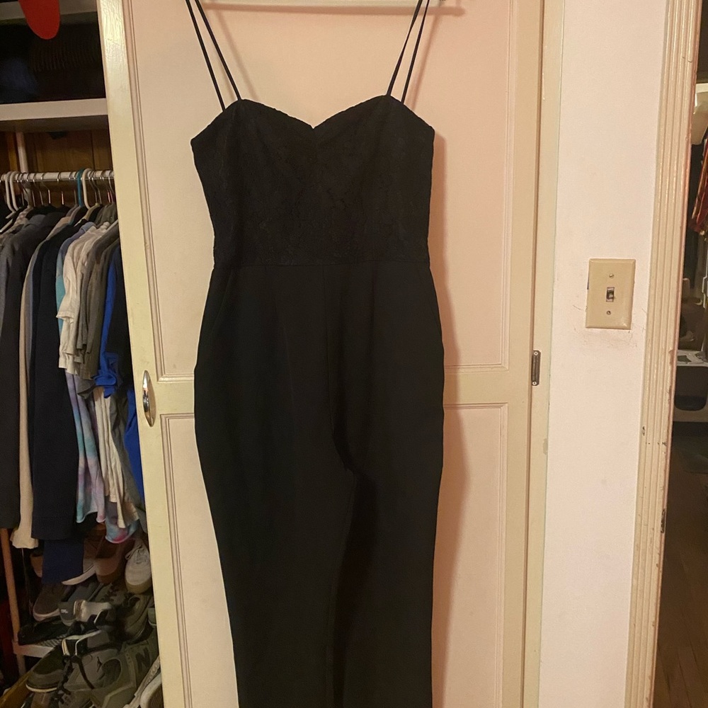 Leyden lace bodice jumpsuit - Picture 8 of 8
